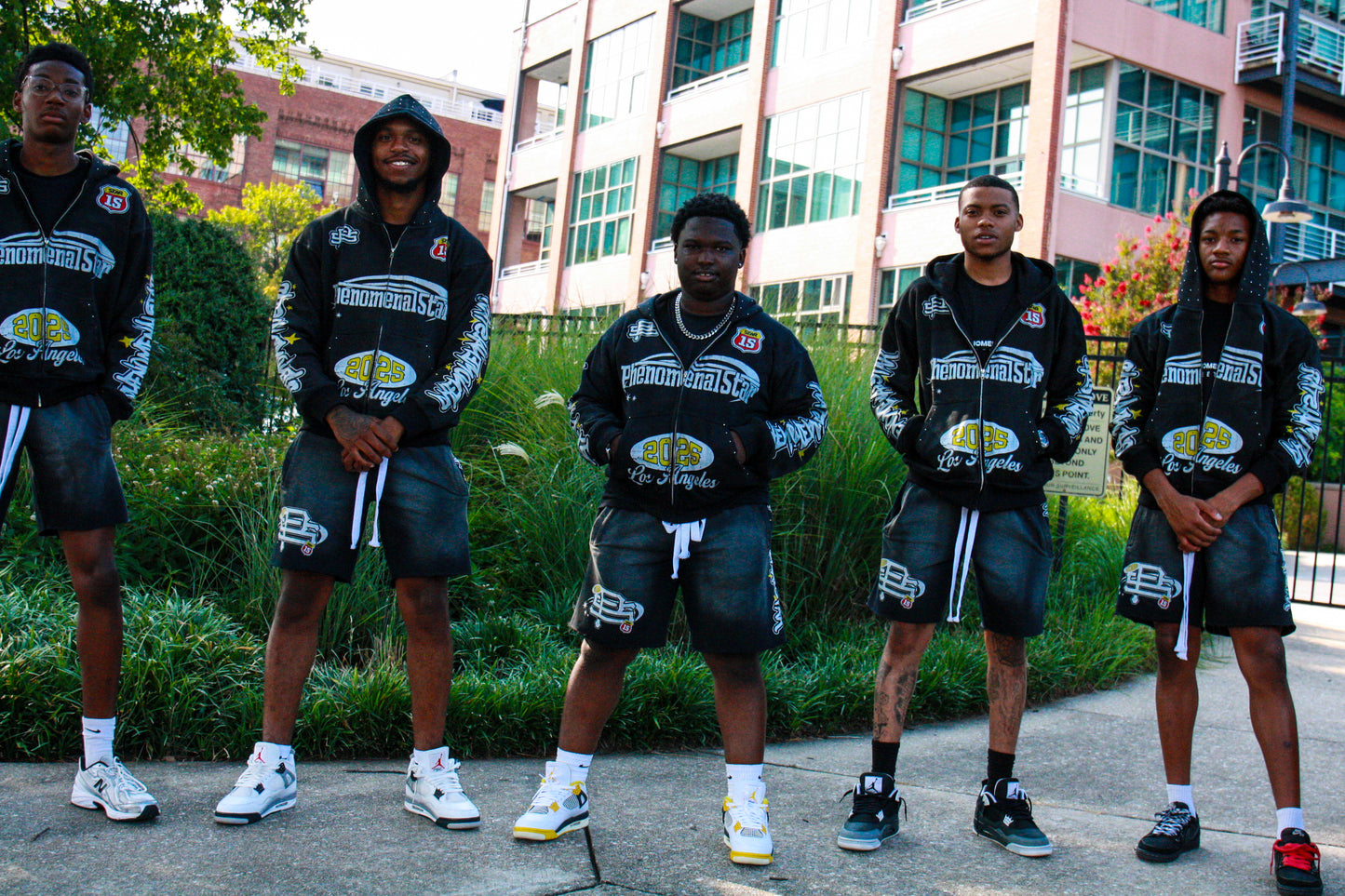 Phenomenal Star Black Zip Up Hoodie