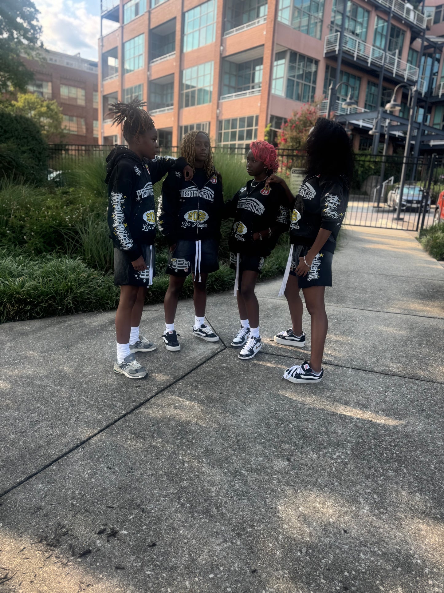 Phenomenal Star Black Shorts