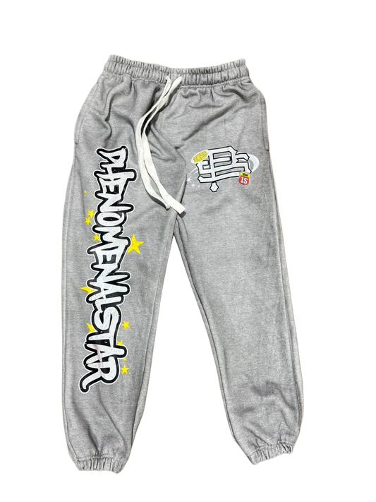 Phenomenal Star Gray Sweatpants